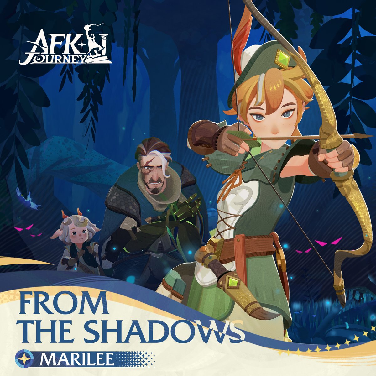 AFK_Journey's tweet photo. Take on the stages of the "From the Shadow" event starting on day 18 after the server enters the season to earn the exclusive Marilee Skin - Greenwood Gale!
Don't miss your chance to shine in this limited-time offer!โจ #AFKJourney #Marilee #HeroSkin https://t.co/ioaCAy4WuY