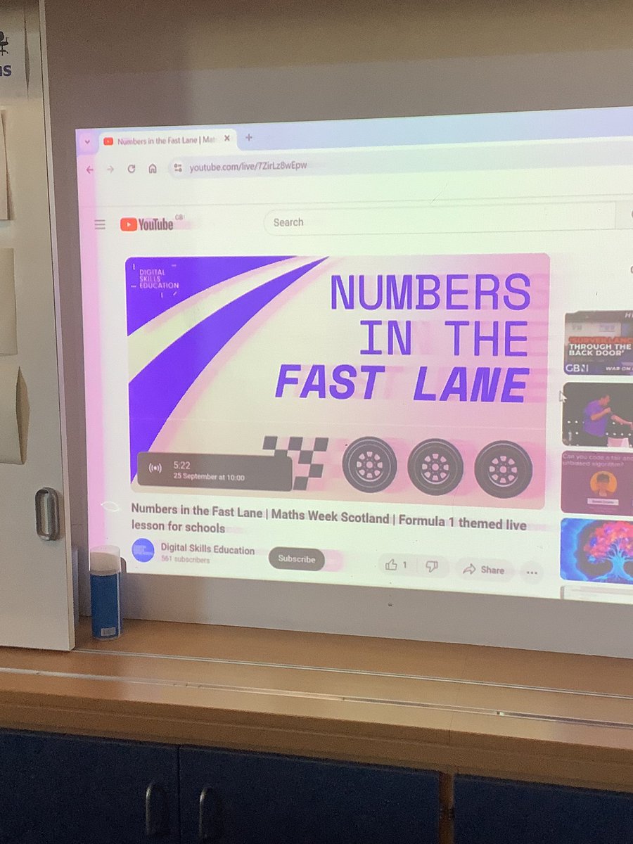 DennyComputing's tweet photo. Eagerly awaiting our live lesson for #MathsWeekScotland by our favs @DigiSkillsEd #STEM #computingscience #livelesson https://t.co/2iM7wzDkDY