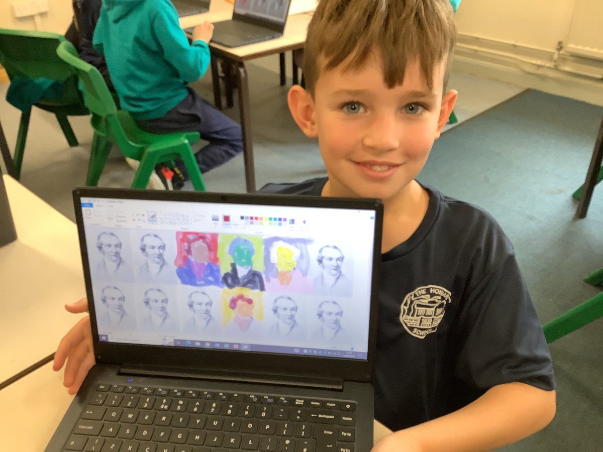 AckworthHoward's tweet image. 💻 In computing, Year 3 have been learning about digital devices.

This week, they recreated some school heritage day artwork using a laptop. They evaluated the pros and cons of using a digital device versus creating art on paper. 

#AckworthHowardComputing