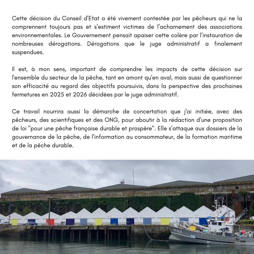 J’ai le plaisir de vous annoncer ma nomination en tant que rapporteur pour avis du budget des affaires maritimes au sein de la commission du développement durable et de l’aménagement du territoire !