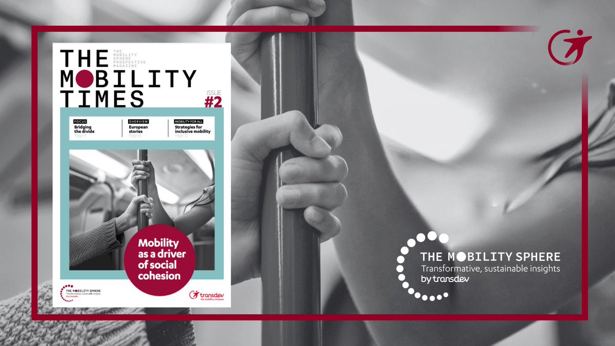Transdev's tweet photo. 📰 Get onboard with the #TheMobilityTimes, mapping the journey of #TheMobilitySphere. In this issue, we highlight the forum held in Brussels in April 2024, where experts navigated the theme: "Mobility as a driver of social cohesion"
➡️Check it out to stay informed on the future of #SustainableMobility!
🔎https://t.co/vu96OSpxHZ
#SocialCohesion #FutureOfTransport #TheMobilityCompany
