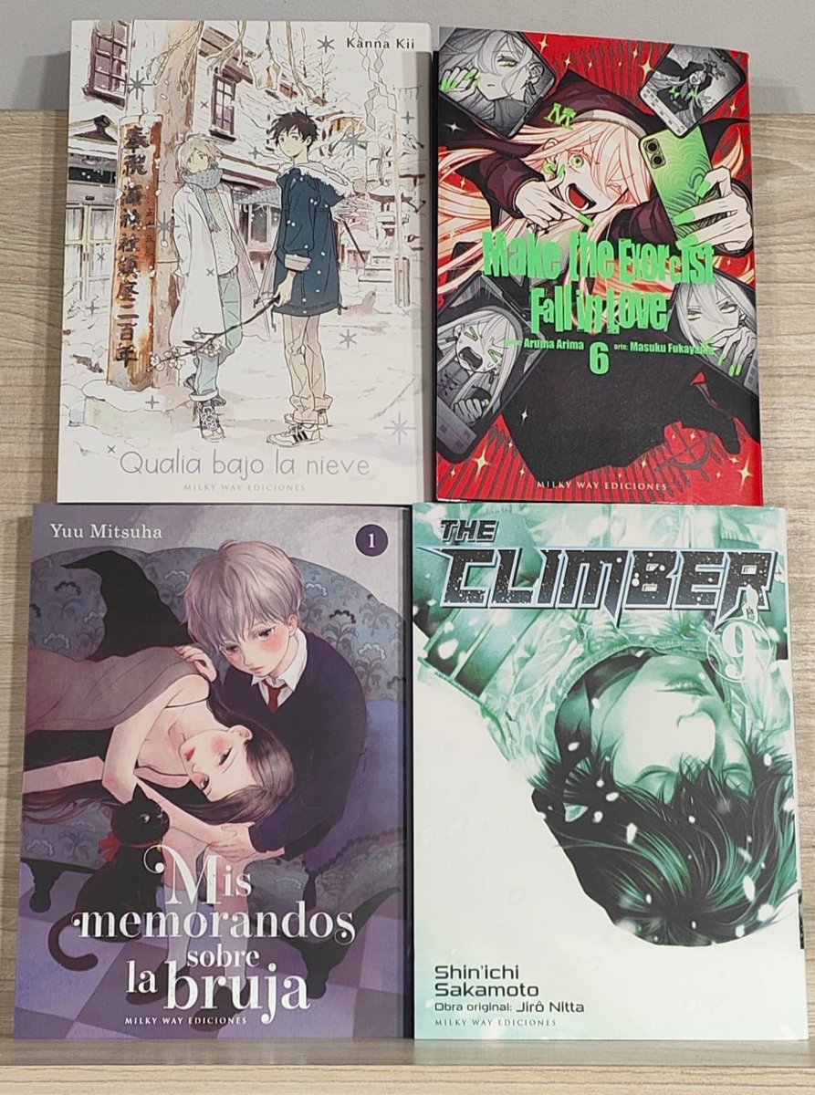 kritik_vic's tweet photo. Bon dia, ja tenim apunt les novetats de @mwediciones!!
Amb l'emocionant final de #Badducks i de la tràgica Ritsuka, i continuació de la nova inquietant obra de Oshimi, Dentro de Mari, així com de la captivadora #OceanEndroll i moltes altres!! https://t.co/sbxwyajDmV