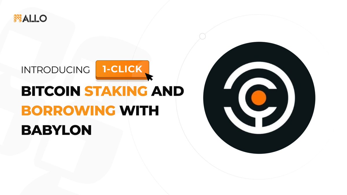 allo_xyz's tweet photo. Introducing 1-click Bitcoin staking and borrowing on Allo!  

Check out the beta platform now - https://t.co/47mL35zR3D https://t.co/AMmnuXyeBN