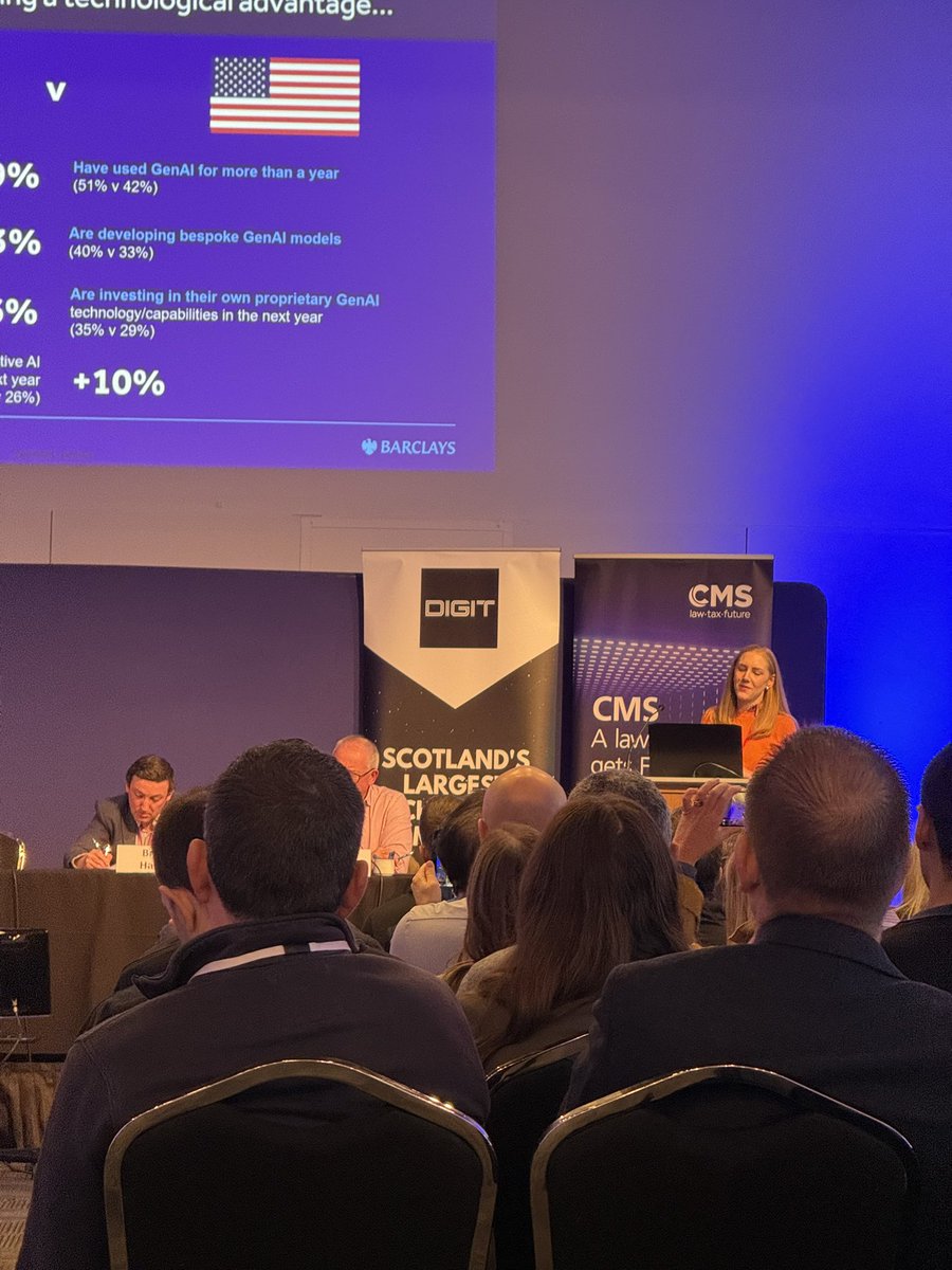 FinTech Scotland (@fintechscotland) on Twitter photo The fabulous Charlotte Kanagasabapathy from <a href="/BarclaysUK/">Barclays UK</a> at #FTScot delivering a keynote speech on #AI adoption by UK and US #fintechs, the development of #agenticAI and Small Language Models. The fabulous Charlotte Kanagasabapathy from <a href="/BarclaysUK/">Barclays UK</a> at #FTScot delivering a keynote speech on #AI adoption by UK and US #fintechs, the development of #agenticAI and Small Language Models.