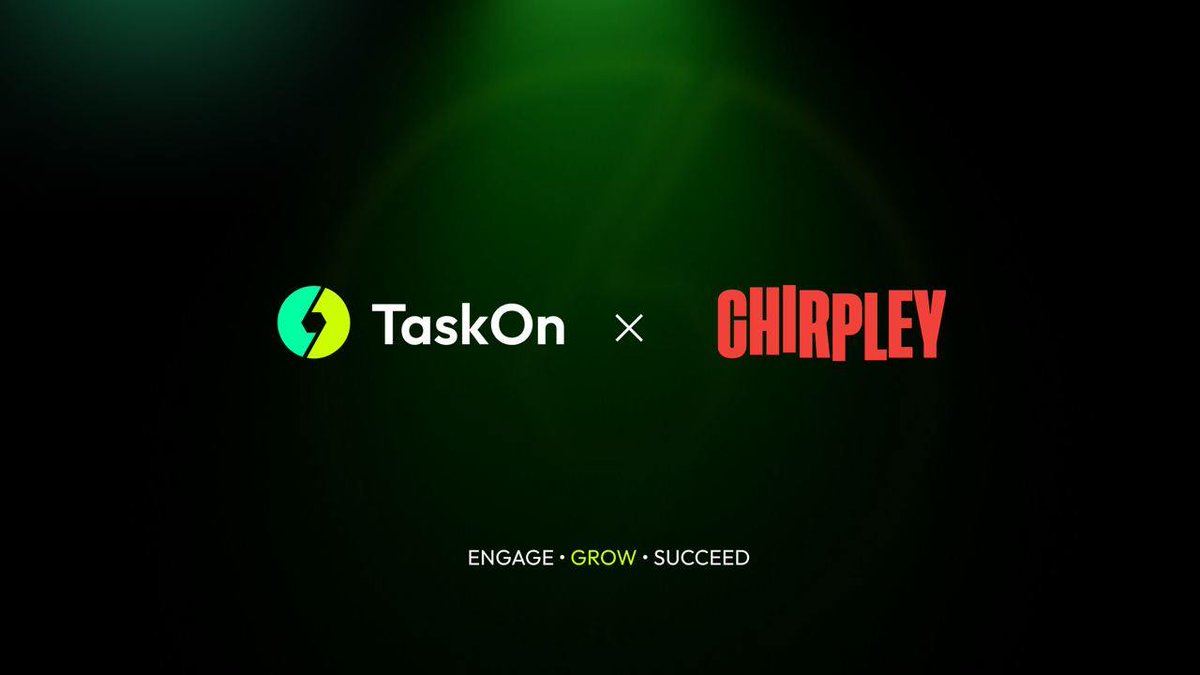 We are delighted to collaborate with <a href="/chirpley/">Chirpley🐦</a>!

Chirpley is the world’s first fully automated, peer-to-peer, all-in-one influencer marketplace totally dedicated to nano and micro-influencers.

Explore more about Chirpley and the community powered by TaskOn. ⬇️