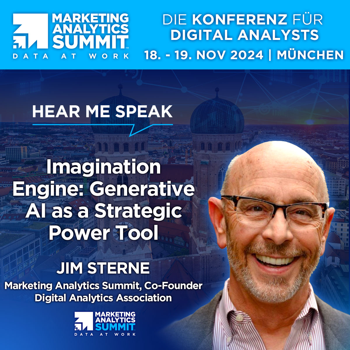 Join Jim Sterne as he explores how GenAI transforms technology from data retrieval to a tool for boosting imagination, creativity, and critical thinking—taking the biggest leap since the Internet's advent.

ow.ly/E3kU50Trwbr

#MASConf #generativeAI #marketinganalytics