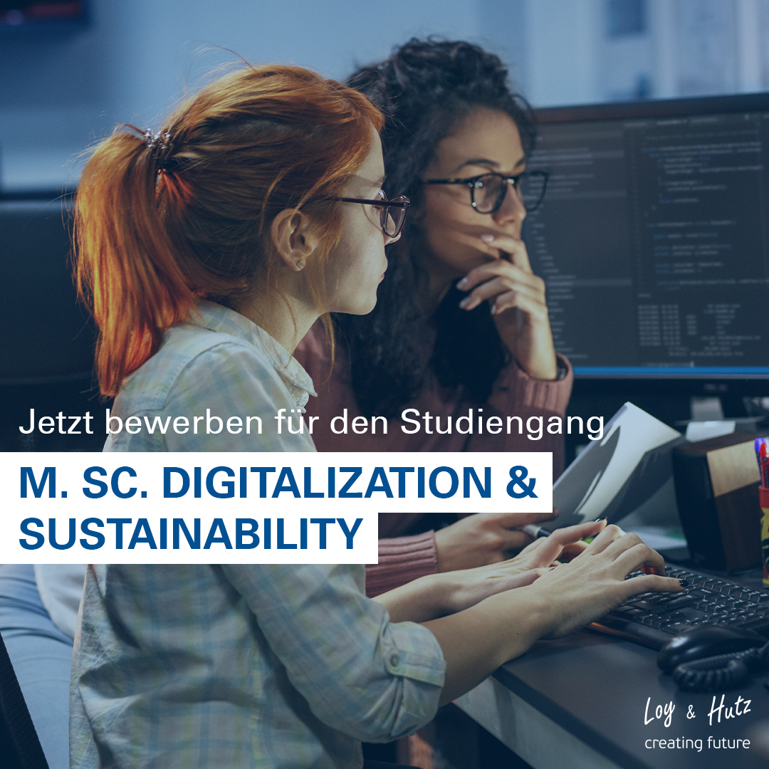 loyhutz's tweet image. Master oder Job? Warum nicht beides! Zum #Sommersemester 2025 bieten wir das #berufsbegleitende #Masterprogramm &quot;M. Sc. Digitalization &amp;amp; Sustainability&quot; an. Profitiere von unserem praktischen #Blockmodell 80 % Praxis und 20 % Theorie.

Alle Infos: t1p.de/e3kdd