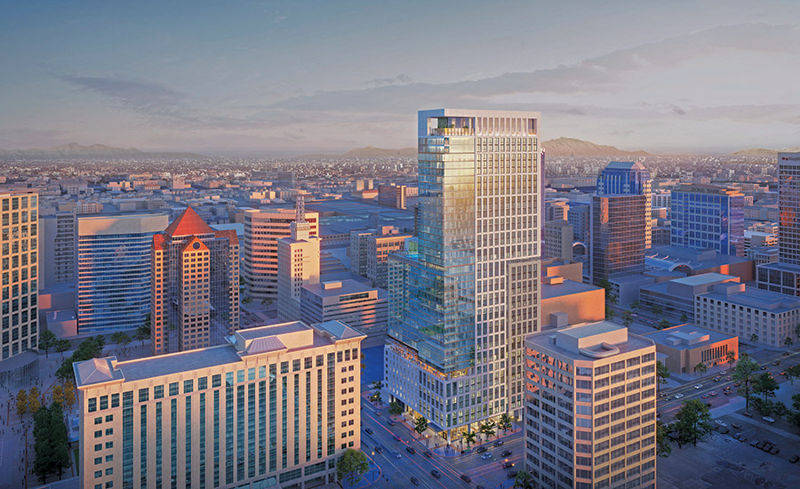 Yep—Irish housing politics are funny to me because the country has a pop of a midsized US metro, fewer than pre-famine, and debates have already reached the "we've tried nothing and we're all out of ideas" stage

This building in Utah is 18 stories taller than anything in Ireland
