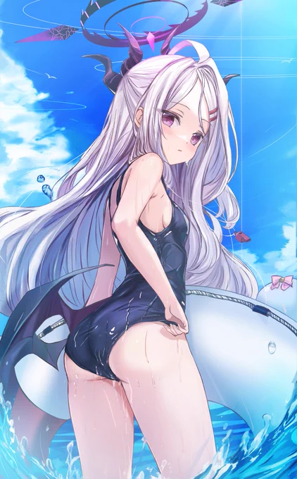 小学生じゃないって何度も言ったのに#ブルアカ #空崎ヒナ 