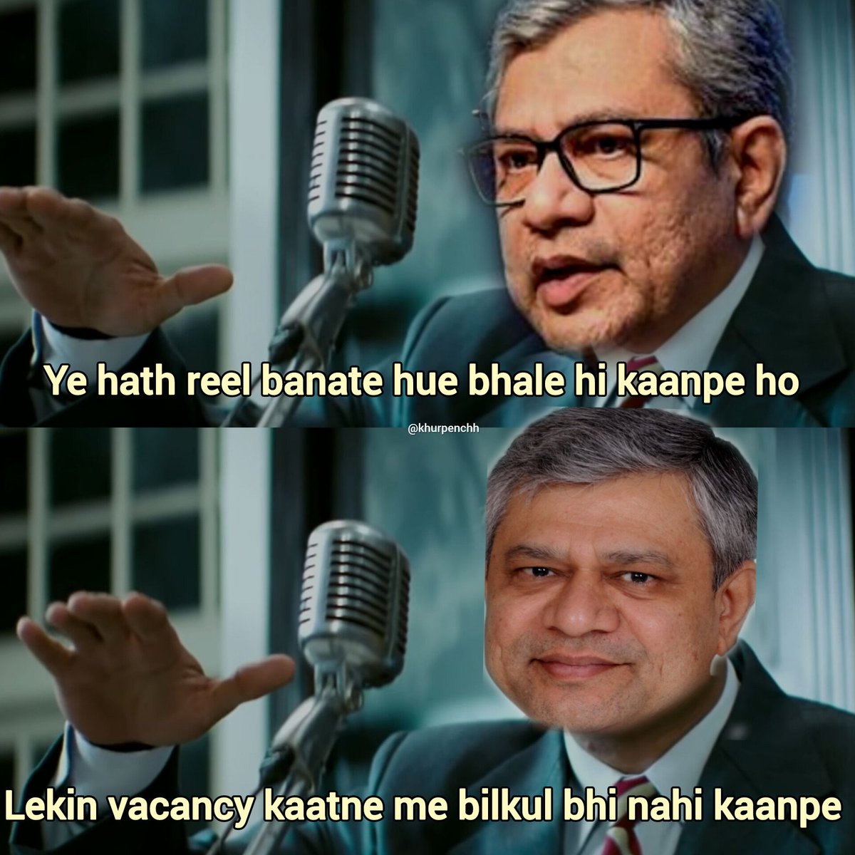 rb_jaat's tweet photo. पिछले 3 घंटे से भी अधिक समय से लगातार ट्रेंडिंग में

#RRBNTPC_VACANCY_INCREASE

उम्मीद ही नहीं बल्कि पूर्ण विश्वास है रेलवे मंत्री श्री @AshwiniVaishnaw जी, की इतना सब कुछ होने के बावजूद भी आपके कान में जूं तक नहीं रेंगेगी और आप इस पुरे घटनाक्रम को इग्नोर कर देगें। https://t.co/SZbWZJyMDk