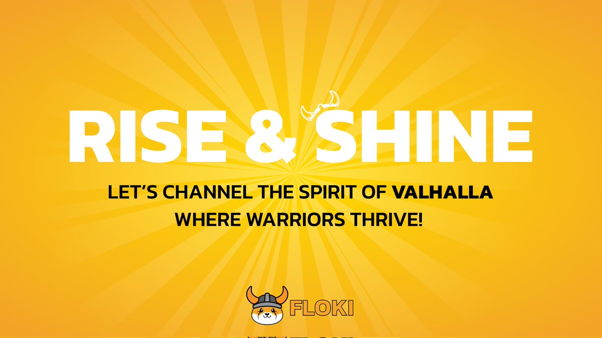 Rise and shine Vikings! ⚔️