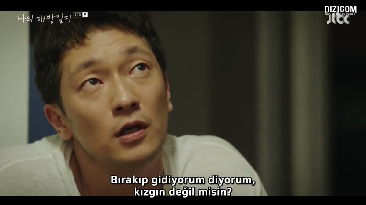 eyvahlarrolsun's tweet photo. ya salak adam niye gidiyorsun ya hazır mıydık sence biz buna😭😭😭😭 mi jeong deli olucam sana asla hislerini belli etmiyorsun asla #MyLiberationNotesEp12 https://t.co/k74yKojWpD