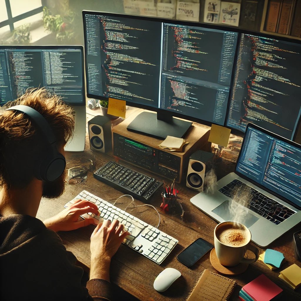 GandivOfArjuna's tweet image. Busy afternoons fueled by code and coffee ☕💻

 #DeveloperLife #CodeAndCoffee #FocusedWork
