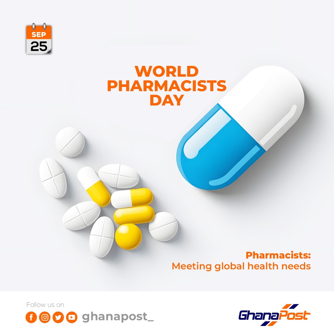 ghanapost_'s tweet image. World Pharmacists Day - Meeting Global Health Needs  

#worldpharmacistday 
#GhanaPost
#CreatingAwareness