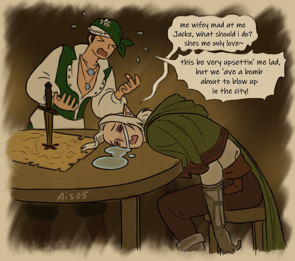 rogue quest and relationship issues
#FFXIV