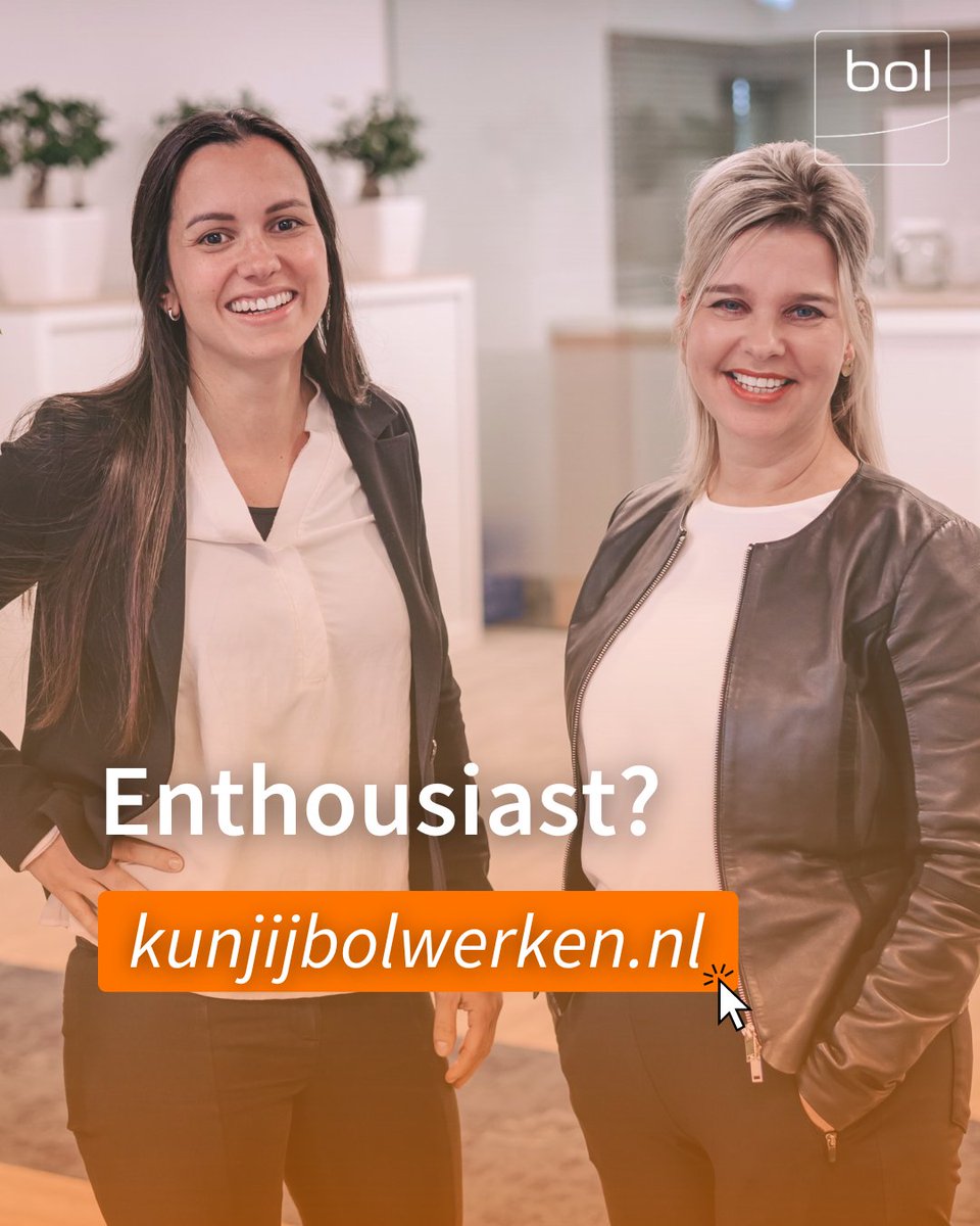 Als juridisch medewerker ga jij bolwerken binnen onze juridische praktijk waar jij onze juristen ondersteunt in algemene zin én op juridisch vlak. <eer lezen? eu1.hubs.ly/H0cyv6b0

#BolAdviseurs #WerkenBijBol #Vacature #KunJijBolwerken #Juridisch #JuridischMedewerker