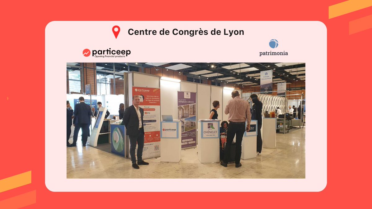 🎥L’équipe Particeep en direct de Patrimonia 2024 ! 
📍
Nous sommes actuellement au Salon @Patrimonia au Centre de Congrès de Lyon. 
👉 Passez nous voir et échangez avec nos experts au stand E25 dès maintenant !

#Patrimonia2024 #CGP #InnovationFintech
