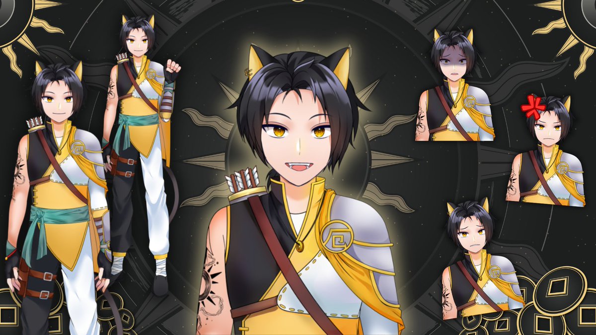 LumenDArius ☀️🏹🥠 (Un)lucky Cat Archer tweet media