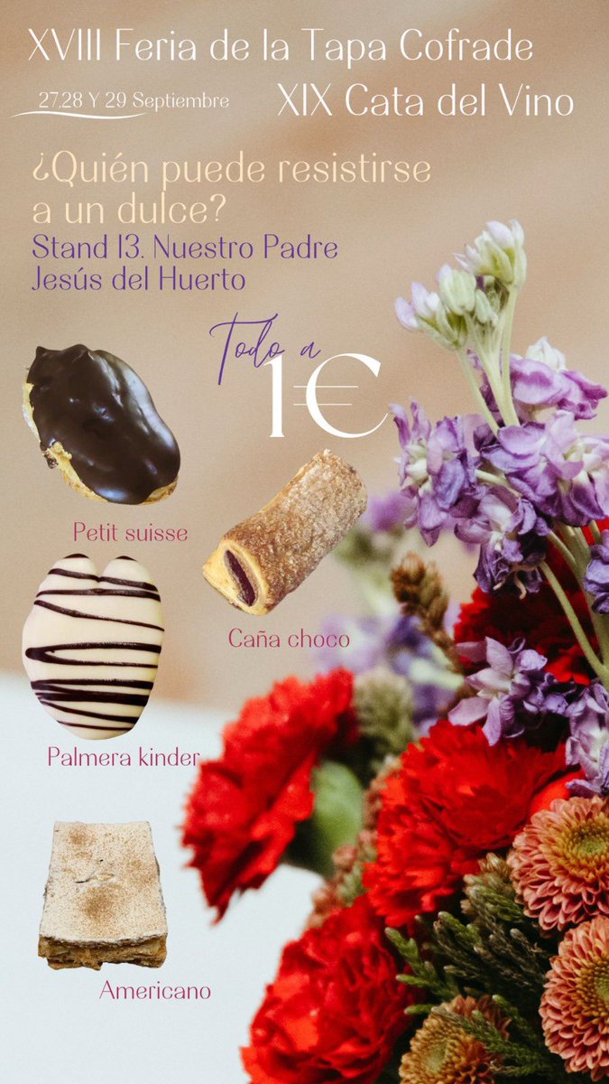 Trajecillosbla1's tweet photo. Nos vemos este finde en la Feria de la Tapa Cofrade!! https://t.co/nSTNtmKCGp
