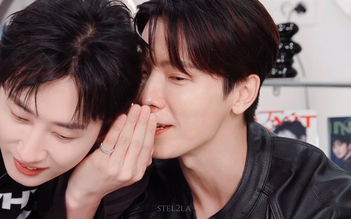 Stel2laa's tweet photo. 悄悄话
#은혁 #EUNHYUK  #동해 #DONGHAE 
#SUPERJUNIOR_DnE https://t.co/wzFIUhvWkm
