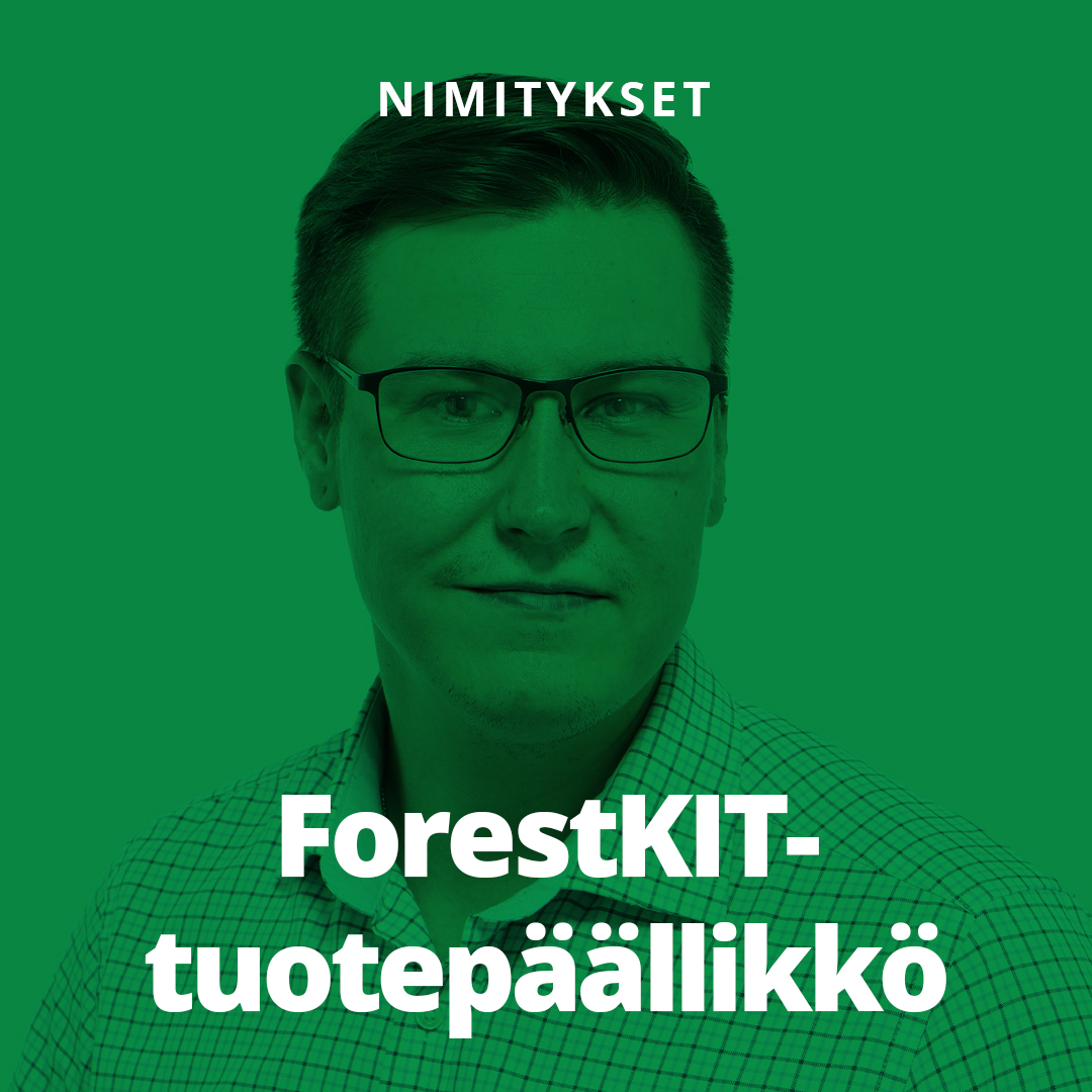 TAPIOForestry's tweet photo. Tervetuloa Tapion metsäntuntijoihin Arttu Eräjä!
Ennen ForestKIT-tuotepäällikön tehtävässä aloittamista Eräjä on ehtinyt työskennellä yli 10 vuotta yrittäjänä metsätalouden ja riistanhoidon parissa.
Lue lisää: https://t.co/v0KGxqB8SN
#Metsäntuntija #nimitykset #ForestKIT https://t.co/9MPUtguKD1