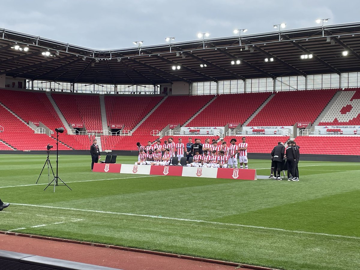 Not every day you can say you made the <a href="/stokecity/">Stoke City FC</a>   team photo but yesterday it happened! Really pleased to have the opportunity to represent <a href="/UniofStaffs/">University of Staffordshire</a> , if only id have taken my boots, i can still dream!