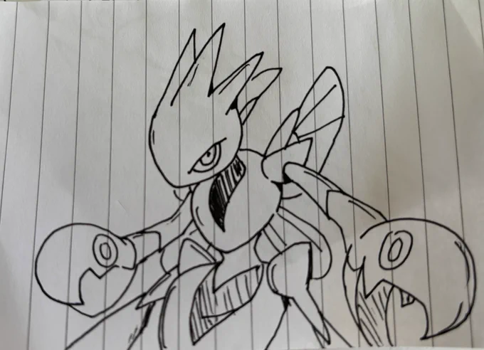 今日幼稚園で描いてきたやつ
見なくても描けるリクエストが多くてたすかった 