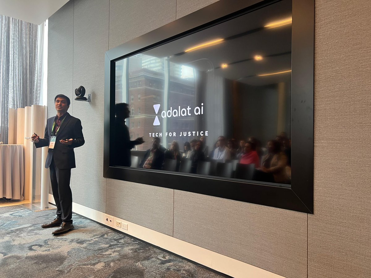 Excited to announce that Adalat AI is now an MIT Solver! 🎉 We’ve won the <a href="/SolveMIT/">MITSolve</a> 2024 Challenge in Global Economic Prosperity, selected from 2,200+ applicants across 130 countries. Honored to join this inspiring community of changemakers! Learn more: solve.mit.edu/challenges#