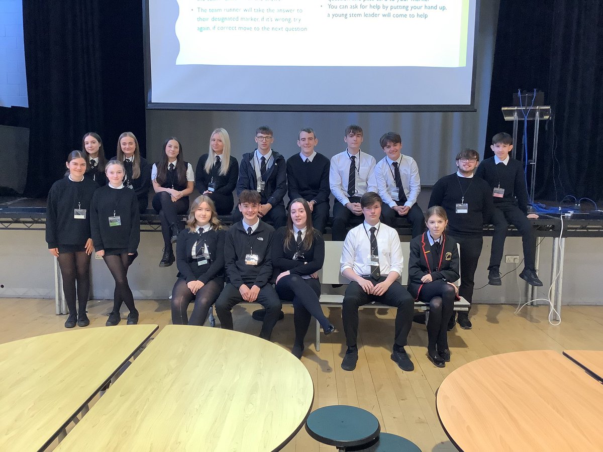 Huge thanks to our YSL for organising the Maths Relay this morning for #MathsWeekScot S1 really enjoyed it 👏🏻🙌🏻 <a href="/Boness_Academy/">Bo'ness Academy</a> <a href="/BonessAcad_STEM/">STEM at Bo’ness Academy</a>