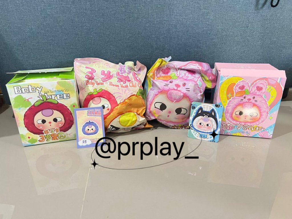 prplay_'s tweet photo. baby three fruit ผลไม้ 🫐🍇
บลูเบอร์รี่ แกะเช็คการ์ดอย่างเดียว
230 รวมส่ง

Baby three รุ่นซิป ชก.
250 รวมส่ง

#babythree  #กล่องสุ่มbabythree #ตลาดนัดbabythree #ตลาดนัดกล่องสุ่ม #ตลาดนัดpopmart #kimmon #กล่องสุ่มkimmon #ตลาดนัดkimmon #popmart #popmartthailand #arttoy https://t.co/jEsfJrvMXJ