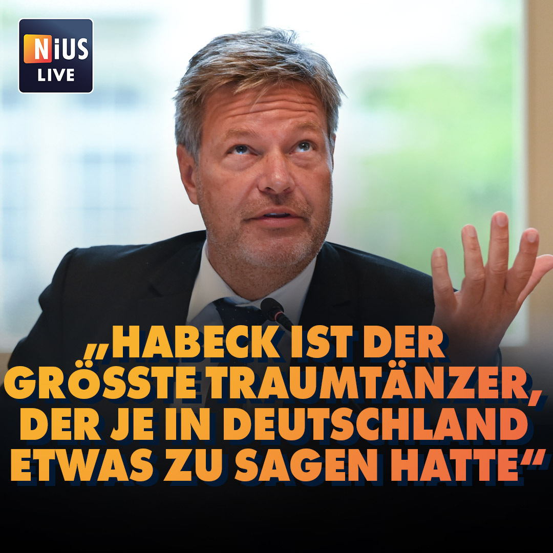 Diese realitätsferne Ampel-Politik lässt den Wohlstand der Deutschen schrumpfen, sie lässt die Menschen regelrecht „verarmen“. Heute Morgen Thema in #NIUS Live – hier in Ruhe nachlesen:
nius.de/energie/habeck…