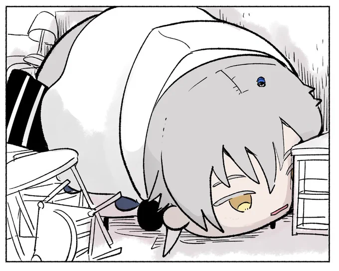 @chiyo_nov は、8倍……!? 体積が!?😭 