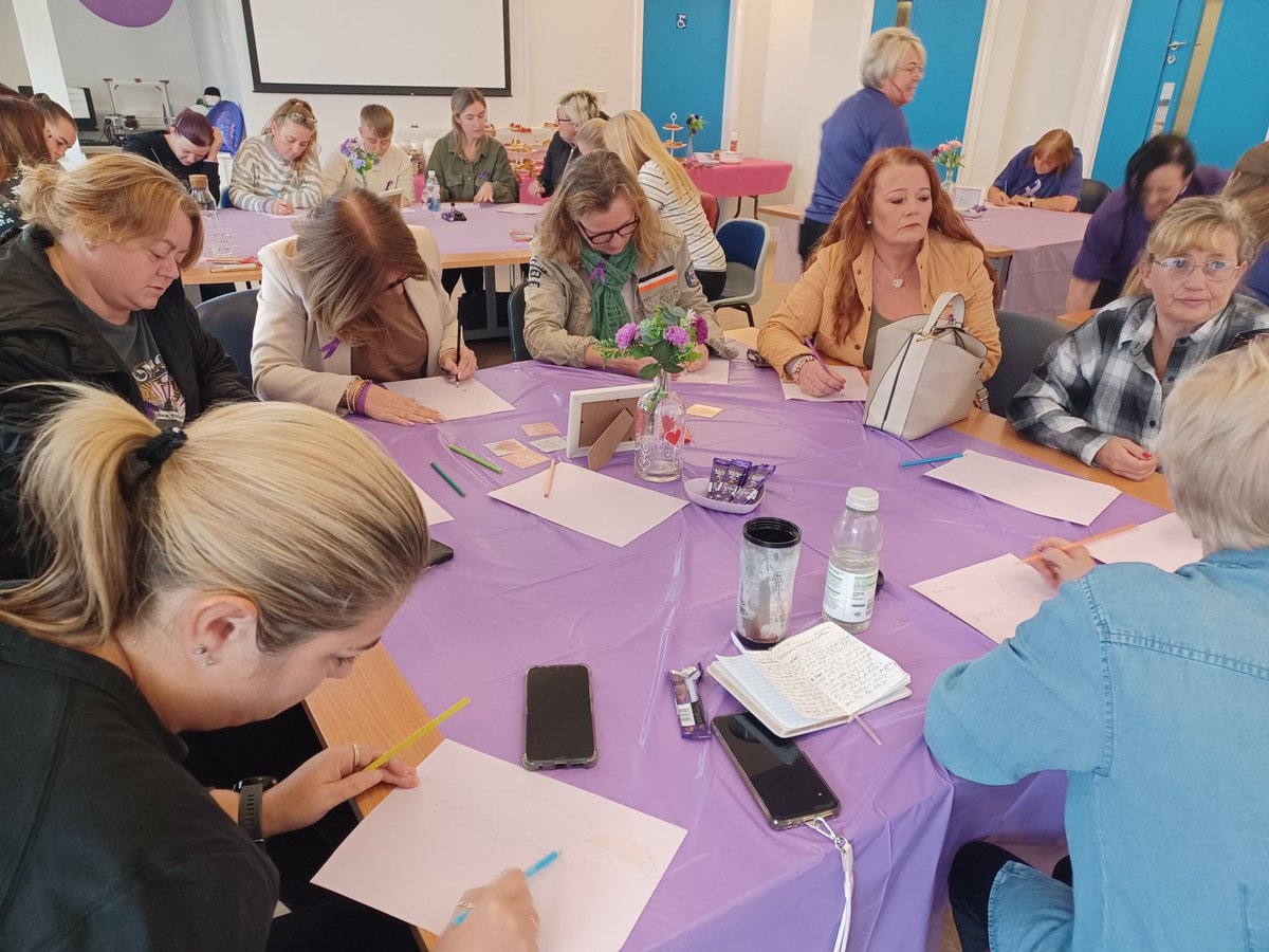 And we're off 💜🎊💜

#Ballymun #Menopause #Recovery #LetsCelebrate