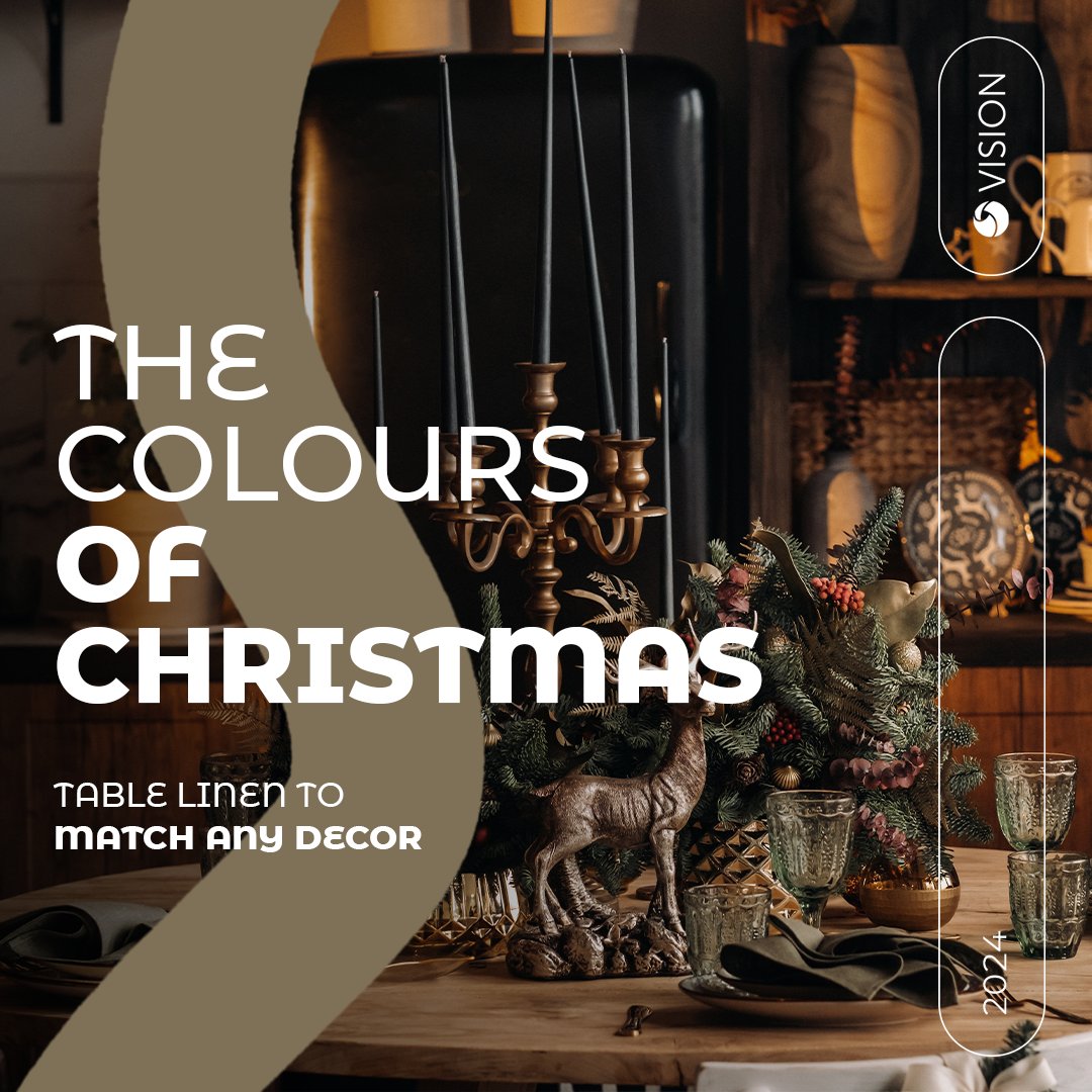 Get-set for the festive season ahead with our range of beautiful table linens. With options from traditional white to warm reds and designs including ivy leaf and all over rose, the choice is yours!

visionlinens.com/dining-kitchen…