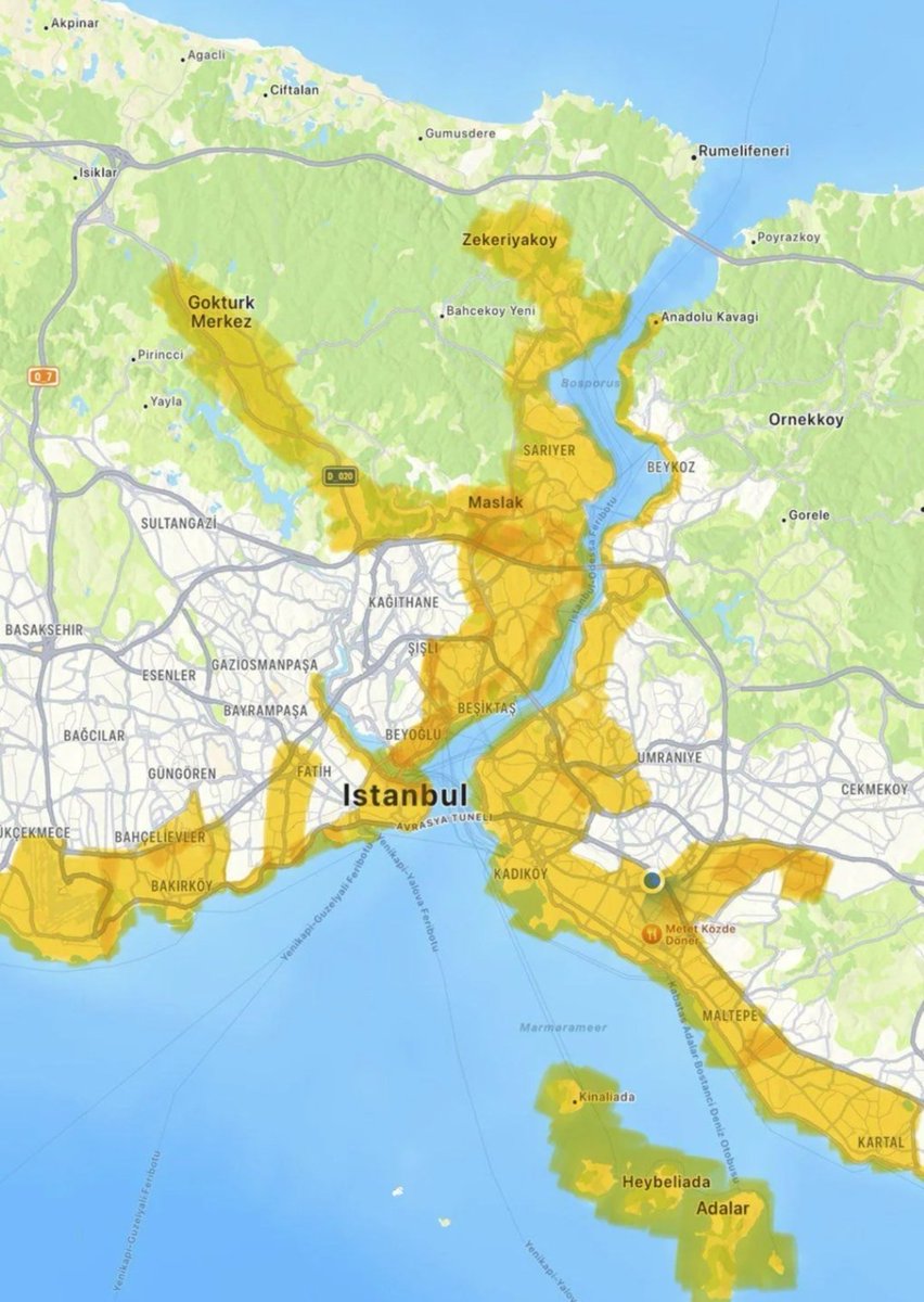 Her zaman derim şu bölgelerde yaşayıp işe gitmek için 1 saatten fazla zaman harcamıyorsan istanbul inanılmaz bir şehir