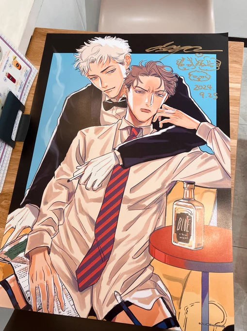 秀良子さんと秀さんの担当さんとご一緒させていただいてエモカフェにお邪魔してきましたサインも入れてきましたコラボメニューもボリュームがあって本格的でおいしかったです!これから行かれる方是非楽しんできてください〜! 