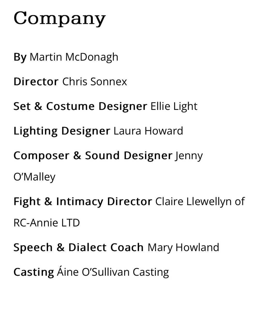 It’s press tonight for #TheLieutenantOfInishmore <a href="/LivEveryPlay/">Liverpool Everyman & Playhouse theatres</a>. I’m so proud of the incredible team of artists &amp; people on this. The artistic, production &amp; stage management team are absolute gangstas.
Hire them all. Come support &amp; watch. It’s fucking glorious &amp; selling out