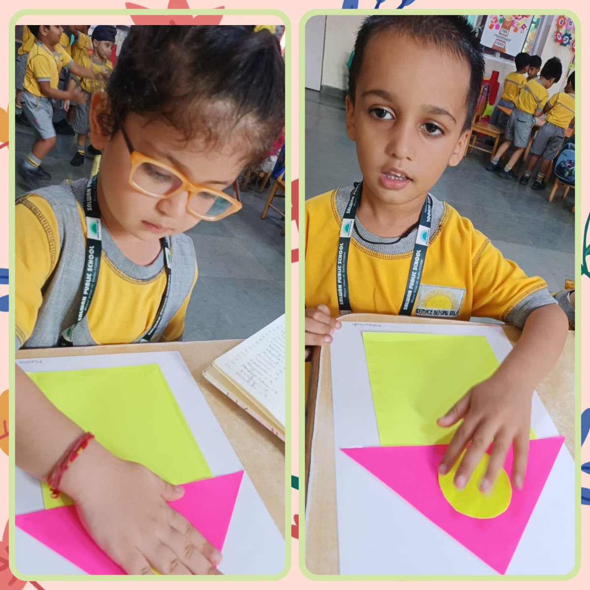 SpsMayurVihar's tweet image. Shapes in action! Colorful houses crafted by young learners

#ECD #FunWithLearning #SalwanPublicSchool #MayurVihar #LearningEngagements #ExploringWithLittleOnes #InspiringKids #GrowingTogether #CreativeKids #JoyfulLearning #ShapeRecap #HouseOfShapes