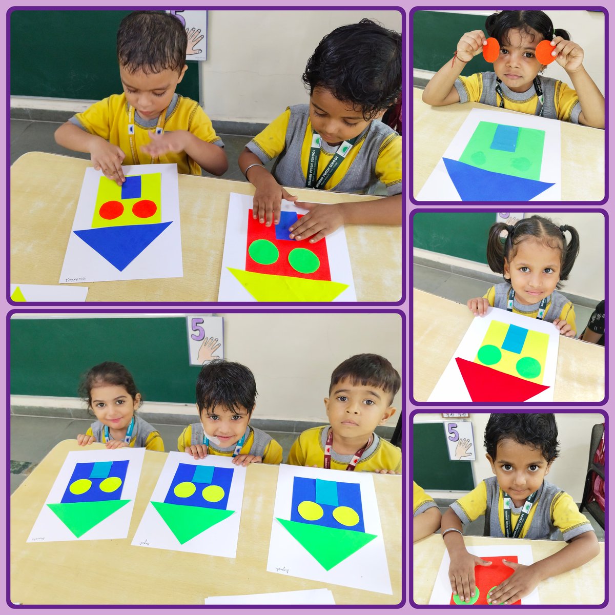 SpsMayurVihar's tweet image. Shapes in action! Colorful houses crafted by young learners

#ECD #FunWithLearning #SalwanPublicSchool #MayurVihar #LearningEngagements #ExploringWithLittleOnes #InspiringKids #GrowingTogether #CreativeKids #JoyfulLearning #ShapeRecap #HouseOfShapes