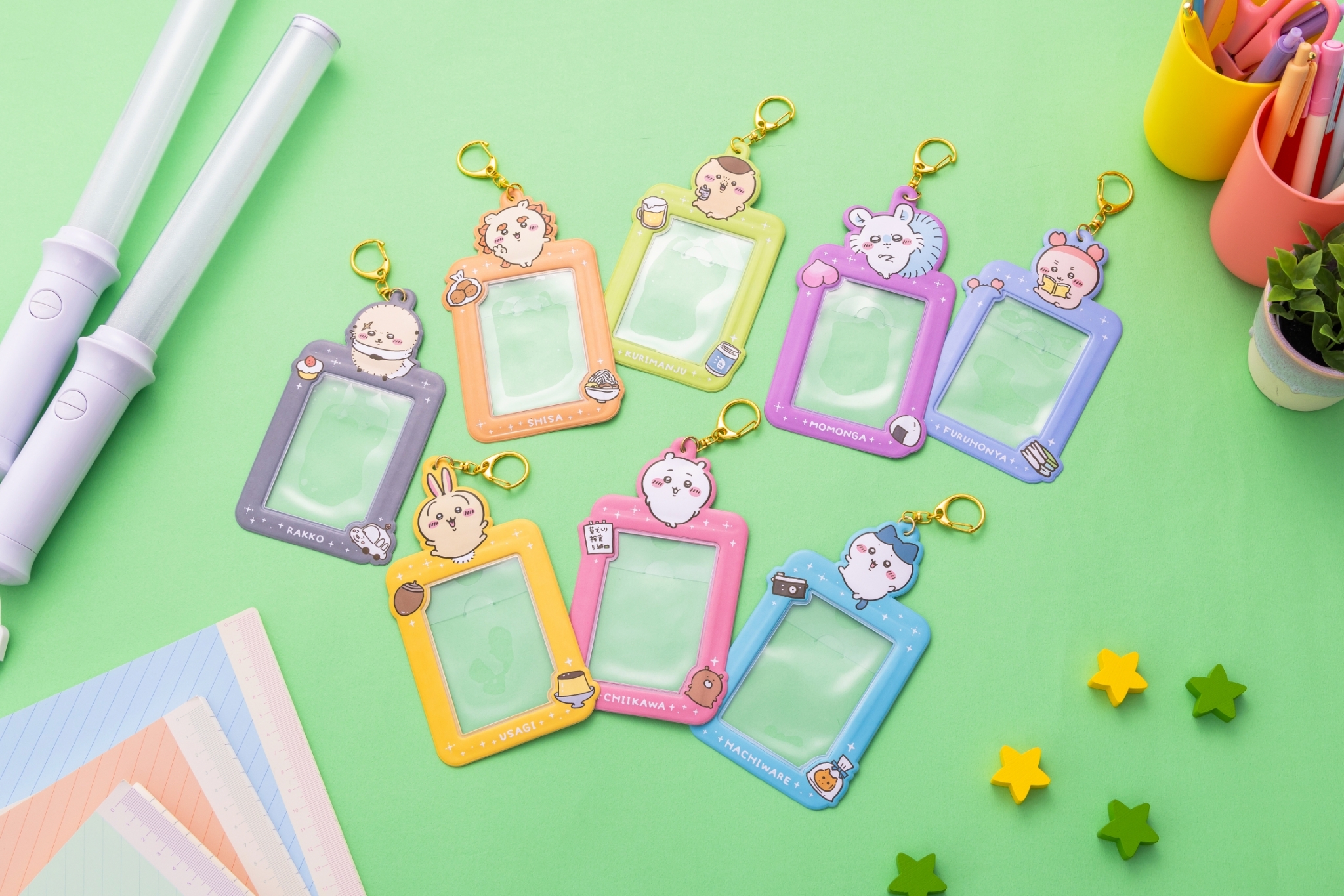 まじかるちいかわ　Tシャツ　ステッカー　ソフビ　カードホルダー　まとめ売り まじかるちいかわTシャツステッカーソフビカードホルダーまとめ売り