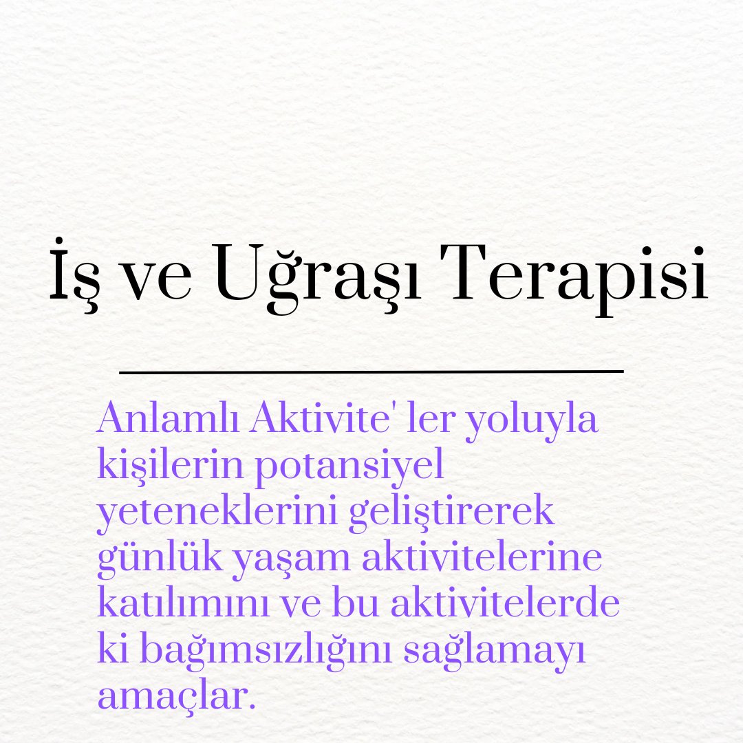 <a href="/SleymanUYANIK06/">Süleyman UYANIK</a> <a href="/drmemisoglu/">Prof. Dr. Kemal Memişoğlu</a> <a href="/saglikbakanligi/">T.C. Sağlık Bakanlığı</a> <a href="/RTErdogan/">Recep Tayyip Erdoğan</a> İş ve Uğraşı Terapisi Teknikerlerleri olarak . "Keşke işlerimi önceki gibi yapabilsem , yemeğimi tek başıma yiyebilsem, alışverişimi kendim yapabilsem"diyen rollerinden engeli nedeniyle uzaklaşmış, bizleri bekleyen hastalarımıza kavuşmak istiyoruz
<a href="/drmemisoglu/">Prof. Dr. Kemal Memişoğlu</a>