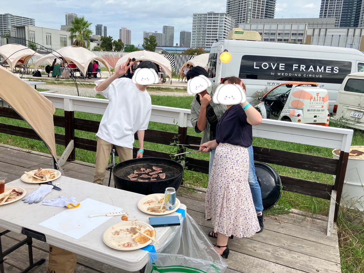 SupreedomGroup's tweet image. 先日社内イベントでBBQを行いました🍖ˎˊ˗
初めて参加する方も美味しいお肉とお酒があればすぐに緊張も解けちゃいますね🤝🏻🤍
暑くなく丁度良い天気で過ごしやすかったです♫ ༘꙳⋆
二次会はダーツ、ビアポンに行きました🎯🍺
#社内イベント #BBQ  #wildmagic