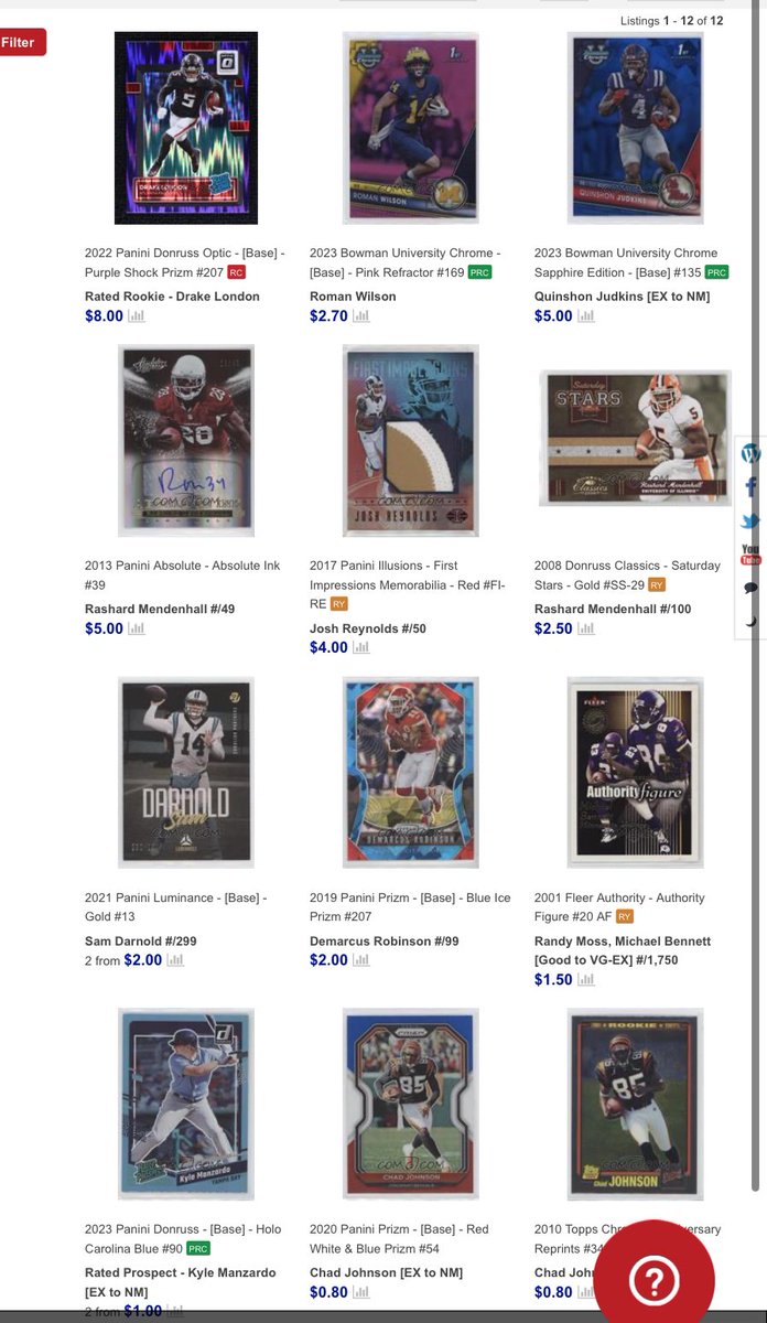 CardManJosh's tweet image. Go make some offers on my @CheckOutMyCards page! Willing to cut some deals

comc.com/Users/CardManJ…

RT’s appreciated