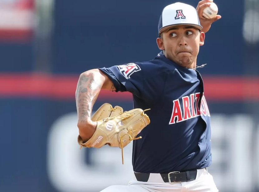 JavierJMorales's tweet photo. Congratulations to former Arizona left-handed pitcher Gil @LunaJr_ for winning the Southern League championship with the Double-A Birmingham Barons of the Chicago White Sox organization tonight. Luna, a Casa Grande HS grad, was drafted in the ninth round by the White Sox out of Arizona in 2021.