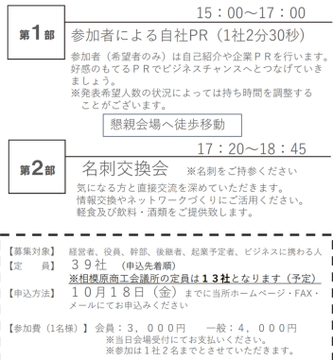 sagamiharacci's tweet photo. 【相模原枠残７】相模原・大和・藤沢商工会議所では、11月7日（木）15時より、相模大野のユニコムプラザさがみはらにおいて「きぎょう（起業・企業）情報交換会」を開催します。ぜひ、この機会にお申し込みください。 お申込みは下記HPより https://t.co/SRgfn4opqw https://t.co/lr4pae3ZAY