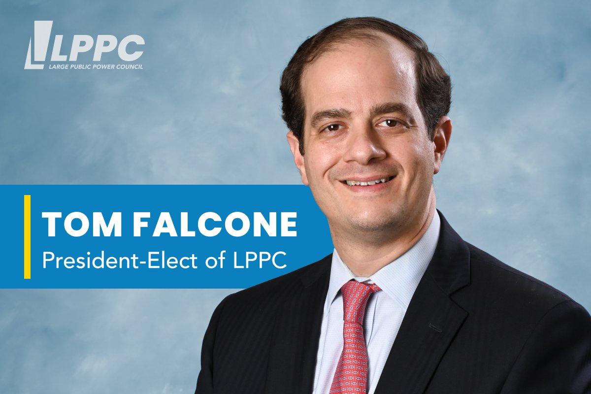 We are excited to announce that Tom Falcone (@energyfalcone) has been elected as LPPC's new President, effective January 1.

With nearly a decade of leadership as CEO and CFO of the Long Island Power Authority, Tom brings deep expertise to help advance #publicpower’s priorities