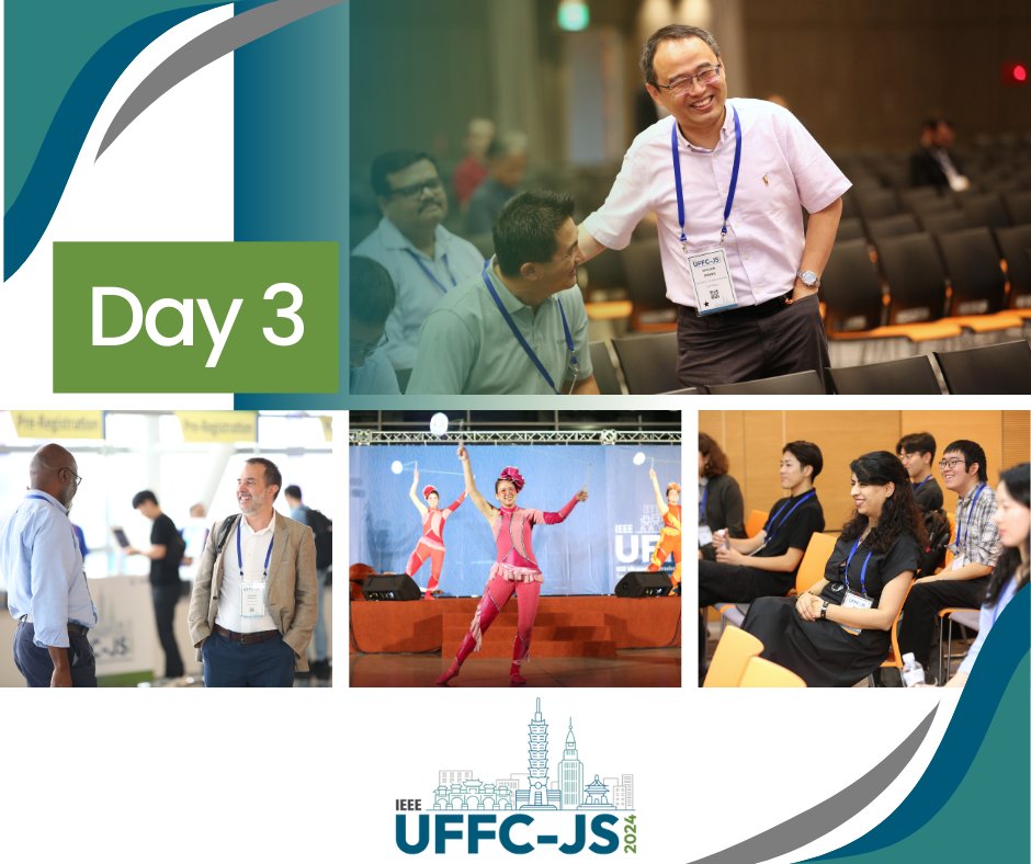 IEEE_UFFC_Soc's tweet photo. ✨ Day 3 of the #IEEE #UFFCJS2024 featured plenary presentations, followed by a series of engaging oral and poster sessions. We concluded with the UFFC-JS banquet, an excellent opportunity for networking and connecting with peers. https://t.co/8U31R6qBu3