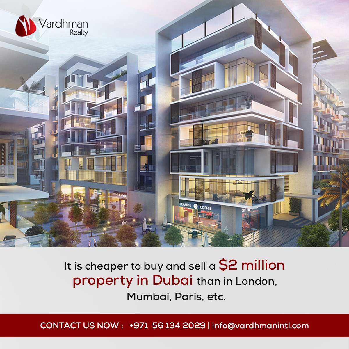 VardhmanReality's tweet photo. In 2023, Dubai’s premium residential market surged by 17.4%, outpacing cities like Paris, Mumbai, and Tokyo! For 2024, it remains a top performer, projected to grow by 4-5.9%, second only to Sydney. https://t.co/f7FHJkS6lC