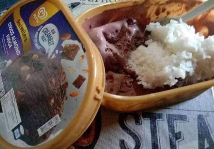 albertraqueno's tweet photo. friescream vs ricecream https://t.co/cTxdiUMlkv