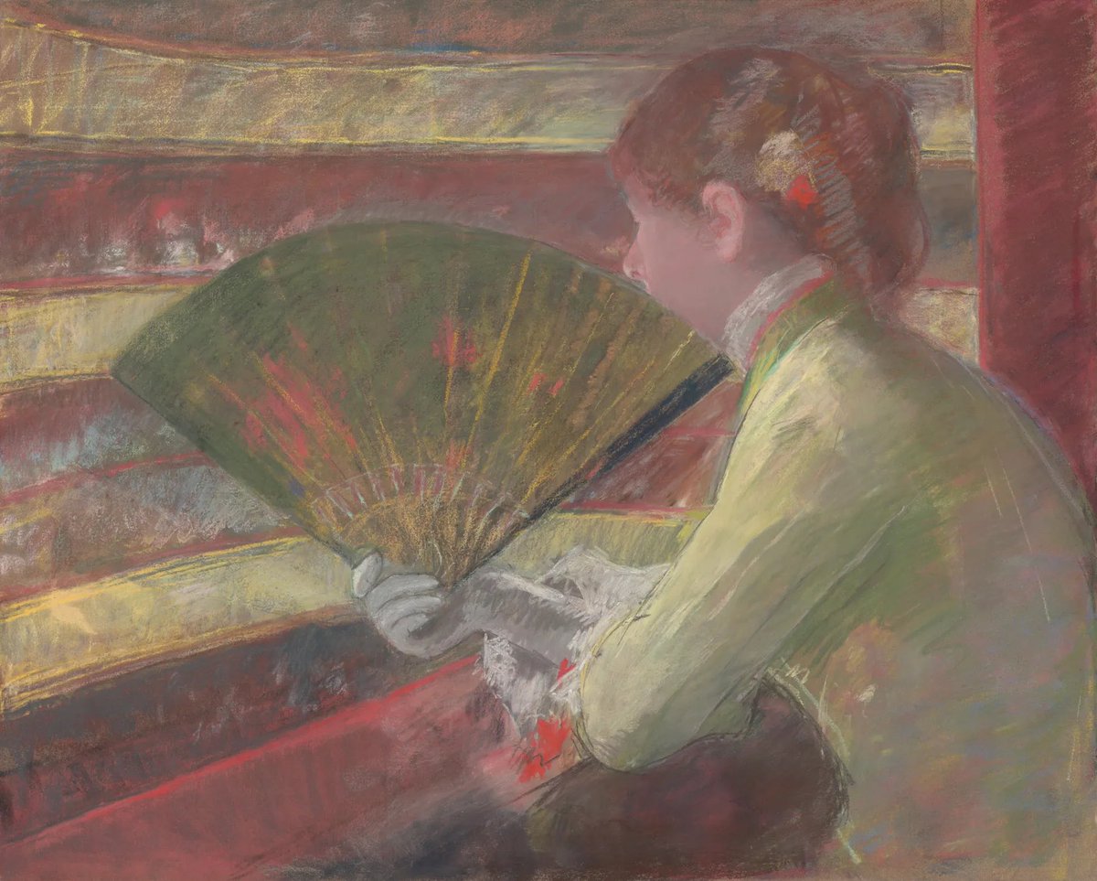 agenersurrell's tweet photo. Bon dia
A la llotja, 1879
Mary Cassatt https://t.co/4SGxf4xyMP